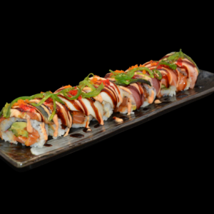Spicy Rainbow Roll